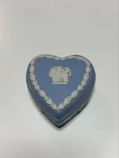 WEDGWOOD ジャスパー ハート型 小物入れ