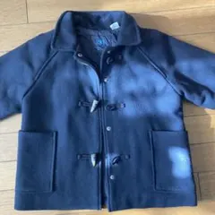 ZARA キッズ　ダッフルコート　ネイビー　116 6歳　ウール混