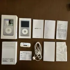 Apple iPod classic 120GB Silver 本体 箱付属品