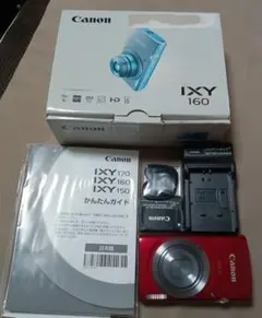 動作品！Canon IXY 160 動作品】Canon キヤノン IXY 160 レッド コンパクトデジタルカメラ