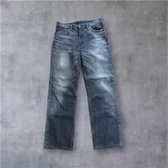 00s　Levi's 502 ブラック　先染め