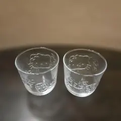 ハラーキティ ガラスコップ 2個セット