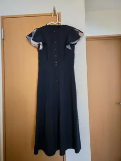 ブルーレーベルクレストブリッジ　シルキータフタシャツドレス