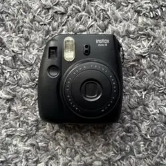instax mini 8ブラック フィルムカメラ チェキ