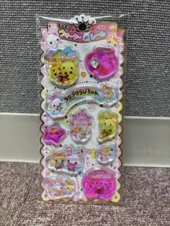 CRUX キラキラウォーターinシール フワフワらびちゃんのサムネイル