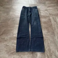 Obelisk Glitter Coated Flare Denim Jeans - メルカリ