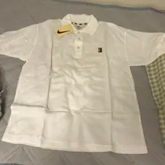 新品 NIKE 90s テニス ロゴ 銀タグ ナイキ ポロシャツ