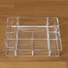 アクリル製 小物収納ケース 仕切り付き