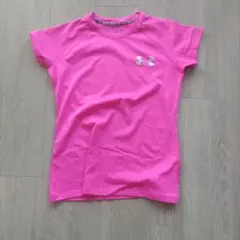 UNDER ARMOUR ピンク Tシャツ Sサイズ