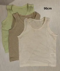 【西松屋】タンクトップ3枚セット 90cm