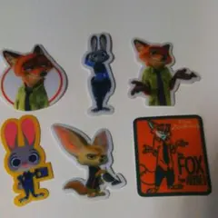 DAISOズートピアワッペンシール⑦