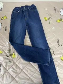 GU キッズ 長ズボン 150 ダークブルー