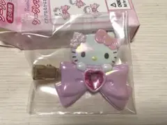 ハローキティ 前髪クリップ さくら シークレット前髪クリップ