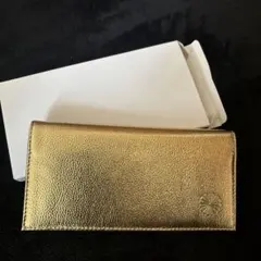 皇居ゴールドレザーケース 箱付き 新品未開封】皇居限定 菊葉小箱 ボンボニエール 金ゴールド 金平糖付