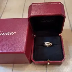 Cartier カルティエ トリニティリング 50号K18 ビンテージ　賀来賢人のサムネイル