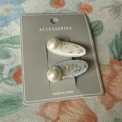【新品】おしゃれ ヘアアクセサリー2点セット かわいいデザインのサムネイル