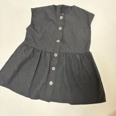 しまむら　ペプラムベスト