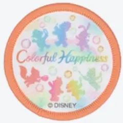 ディズニー　ダッフィー　フレンズ　20周年　カラフルハピネス　ワッペン　集合
