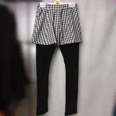 Bee des Bee チェック柄スカート付きレギンス 150