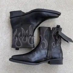 新品 Vintage Flame ジップアップ ウェスタンブーツ 27.5 - メルカリ
