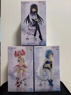 魔法少女まどか☆マギカ まどか＆さやか&ほむらフィギュア 3体セット