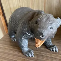 木彫り 木彫 熊 置物