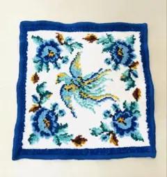 FEILER 花と鳥の刺繍ハンカチ