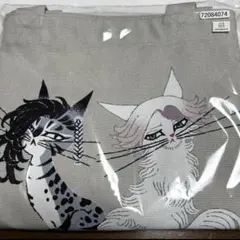 美術館グッズ【12311】 トートバッグ 猫のいる自画像（藤田嗣治 