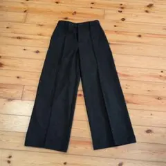 ユニクロ　ブラッシュドジャージーワイドパンツ　М