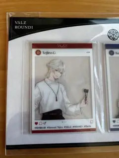 VΔLZ 弦月藤士郎 ラウンドワン アクリルカード 等身