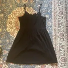 H&M ブラックキャミワンピース US 12