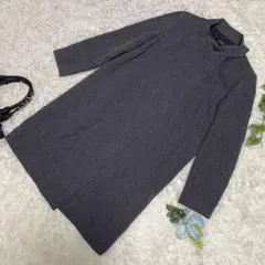 美品　A.P.C アーペーセー　ミドル丈コート　ヘリンボーン　グレー　Mサイズのサムネイル