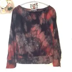 ⭐️未使用　じゃらんじゃらん　小竹正　タイダイ柄　長袖 　ショート丈