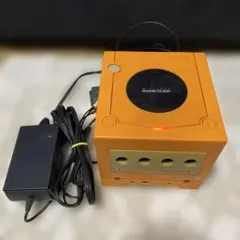 任天堂 ゲームキューブ オレンジ 本体♢通電確認のみ♢ジャンク品