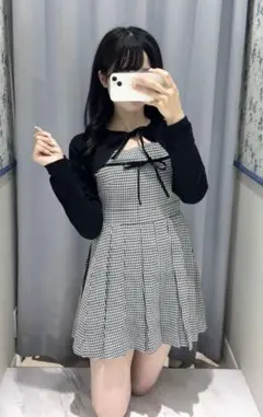 2026年最新】evelyn ワンピース 千鳥柄の人気アイテム - メルカリ