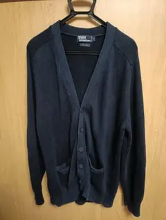 美品　Polo by Ralph Lauren ネイビー カーディガン ラグラン