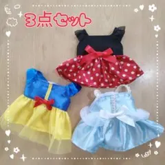 ソランちゃん  ワンピース  3点セット メルちゃん服 ソランちゃん服クリスマス服 (ワンピース 帽子