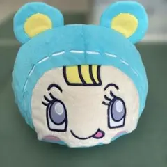ナルミヤキャラクターズプラチナムザッカフェイスクッション“ブルー