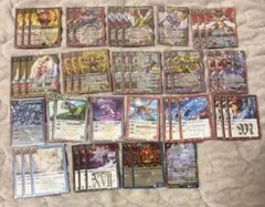 爆丸 次元デッキセット （士ドラガオン 烈ガオウ 燕グライド）カード全