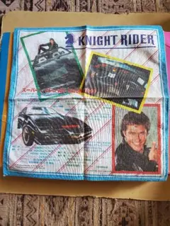 ナイトライダー　昭和レトロ　メガトンキュウレアハンカチ ナイトライダー 昭和レトロ メガトンキュウレアハンカチ