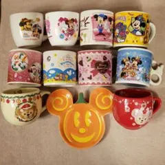 【10点＋1点】ディズニー　スーベニアカップ・スーベニアプレート　まとめ売り