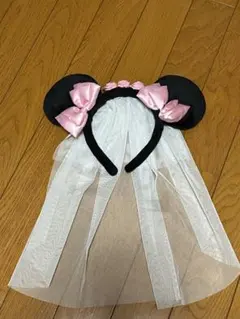 【レア】【廃盤品】ミニーカチューシャウェディング