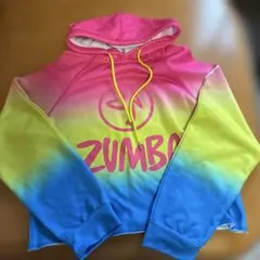 ZUMBA グラデーションフード付きスウェット XL最終価格