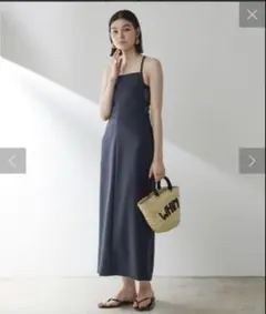 美品 ゴーシュ エプロンワンピース コットン リネン 美品 ゴーシュ エプロンワンピース コットン リネン - メルカリ
