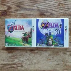 【中古美品】ゼルダの伝説 時のオカリナ 3DS & ムジュラの仮面 3DS