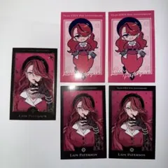 レイン・パターソン チェキ風カード レア 箔押し エデン組 4周年 にじさんじ