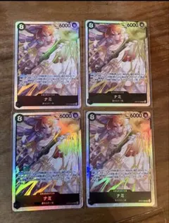 ワンピースカードゲーム ナミ SR OP15-086 神の島の冒険　4枚