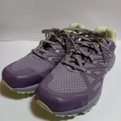 (難あり)THE NORTH FACE トレイルランニングシューズ ラベンダー