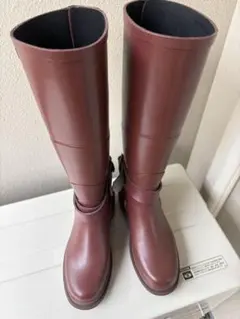 AIGLE レインブーツ ブラウン ロングブーツのサムネイル
