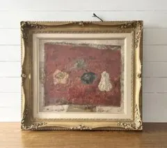 フクロウ 珊瑚パウダー絵画 安藤華生 手描き額装品 - メルカリ